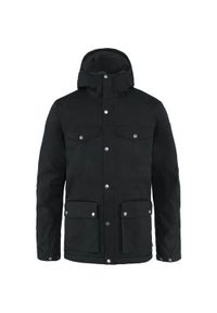 Fjällräven - Kurtka uniwersalna męska Fjallraven Greenland. Typ kołnierza: kaptur. Kolor: szary, wielokolorowy. Sport: turystyka piesza #1