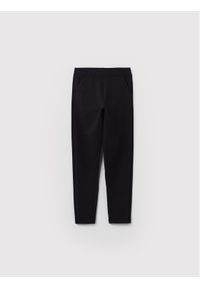 OVS Spodnie dresowe 1369171 Czarny Regular Fit. Kolor: czarny. Materiał: bawełna