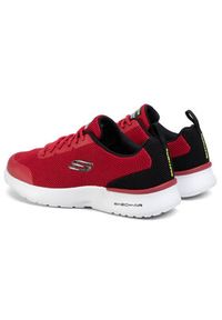 skechers - Skechers Sneakersy Winly 232007/RDBK Czerwony. Kolor: czerwony. Materiał: materiał #6