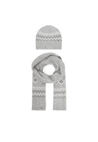 Zestaw szalik i czapka Guess. Kolor: szary #1