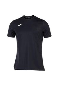Koszulka treningowa męska Joma Challenge. Kolor: czarny. Materiał: poliester. Długość rękawa: krótki rękaw. Długość: krótkie. Sport: tenis