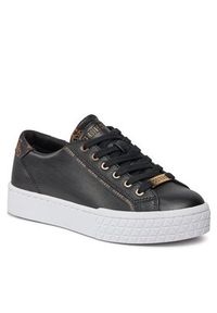 Guess Sneakersy Pardie6 FLJPR6 ELE12 Czarny. Kolor: czarny. Materiał: skóra #3