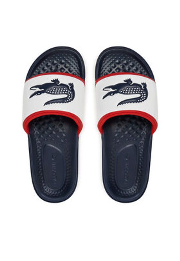 Lacoste Klapki 7-49CMA0034 Kolorowy. Materiał: materiał. Wzór: kolorowy