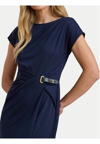 Lauren Ralph Lauren - LAUREN RALPH LAUREN Sukienka koktajlowa 200P03763001 Granatowy Slim Fit. Kolor: niebieski. Materiał: syntetyk. Styl: wizytowy #5