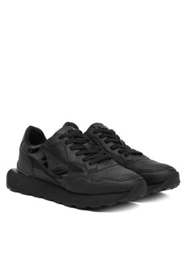 Replay - REPLAY Sneakersy GMSG7 .000.C0004S Czarny. Kolor: czarny. Materiał: skóra