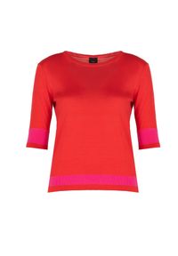 Pinko Bluzka "Melon" | 1G181W A02M | Kobieta | Czerwony. Kolor: czerwony. Materiał: wełna #3