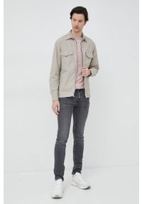 TOMMY HILFIGER - Tommy Hilfiger jeansy Bleecker męskie. Kolor: szary #4