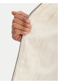 Desigual Kurtka przejściowa 26SWEW10 Kremowy Regular Fit. Kolor: kremowy. Materiał: syntetyk #5