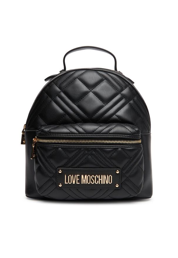 Love Moschino - Plecak LOVE MOSCHINO. Kolor: czarny
