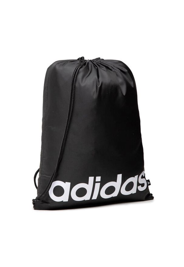Adidas - adidas Worek Linear Gymsack GN1923 Czarny. Kolor: czarny. Materiał: materiał