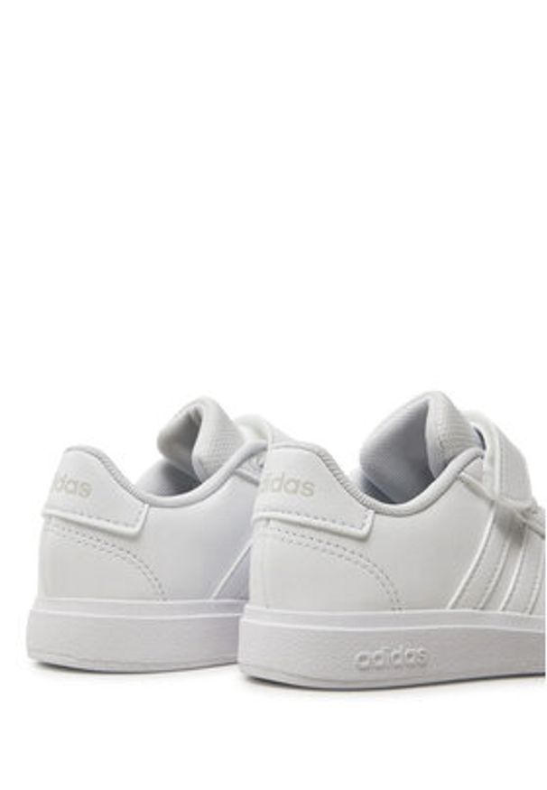 Adidas - adidas Sneakersy Grand Court 2.0 El C IH5531 Biały. Kolor: biały. Materiał: skóra