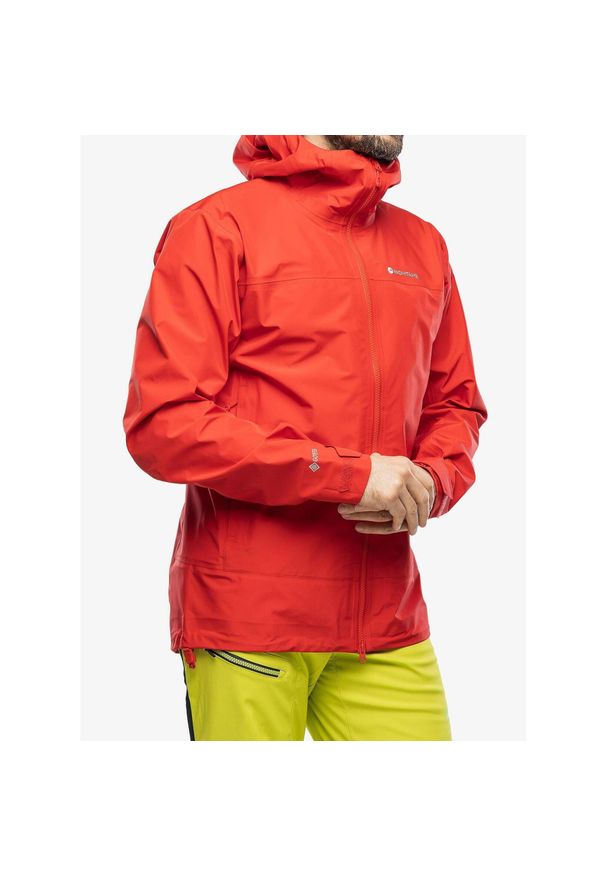 Kurtka GORE TEX męska Montane Phase Jacket. Kolor: czerwony. Technologia: Gore-Tex