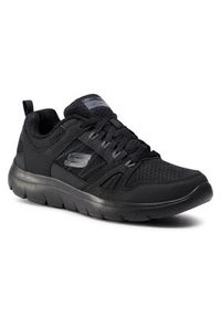 skechers - Skechers Sneakersy Summits 232069/BBK Czarny. Kolor: czarny. Materiał: skóra #4