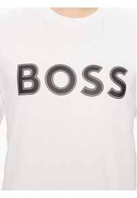 BOSS - Boss T-Shirt Tee 1 50506344 Biały Regular Fit. Kolor: biały. Materiał: bawełna #6