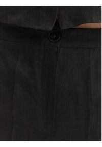 Marella Kuloty Clava 2615131182 Czarny Regular Fit. Kolor: czarny. Materiał: len #5