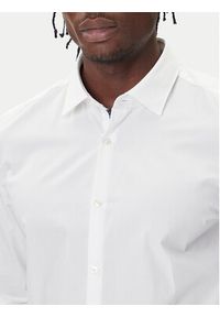 Hugo - HUGO Koszula Koey 50549766 Biały Slim Fit. Kolor: biały. Materiał: bawełna #2