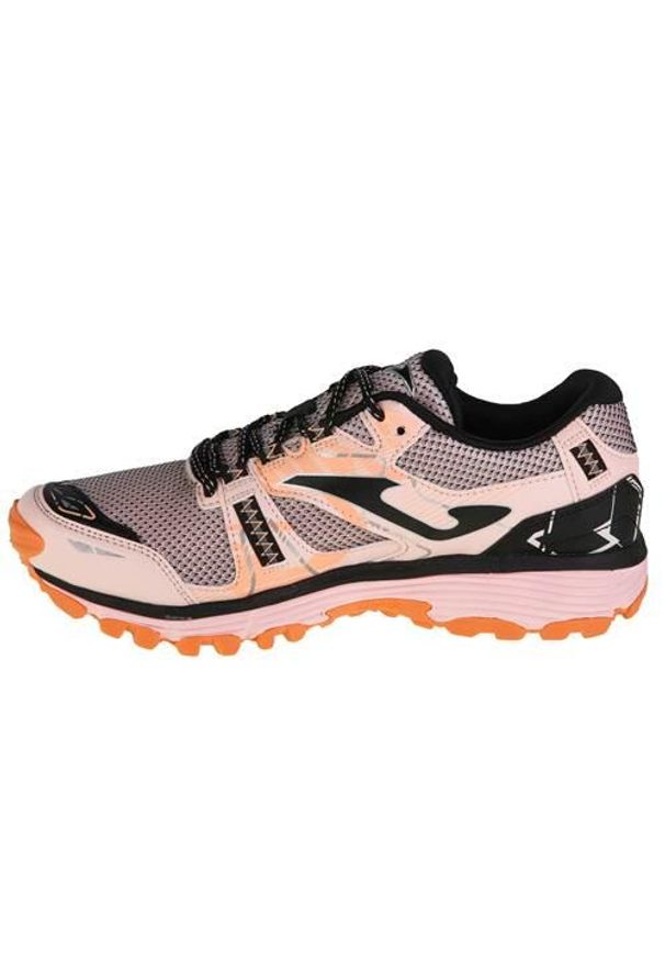 Buty do biegania damskie Joma Shock. Zapięcie: sznurówki. Kolor: wielokolorowy, różowy, czarny. Materiał: materiał, tkanina. Szerokość cholewki: normalna