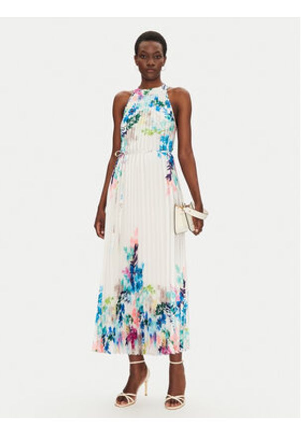 Joseph Ribkoff Sukienka letnia 251904 Biały Regular Fit. Kolor: biały. Materiał: syntetyk. Sezon: lato