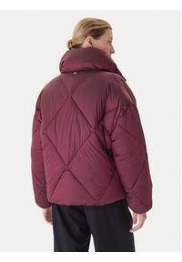 LOLA CASADEMUNT Kurtka zimowa MF2501007 Bordowy Oversize. Kolor: czerwony. Materiał: syntetyk. Sezon: zima #2