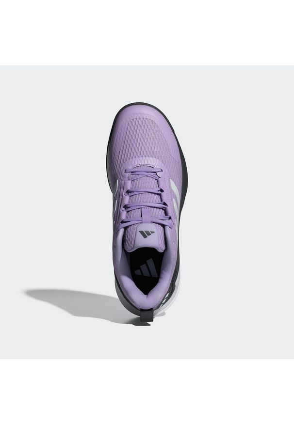 Adidas - Buty Novaflight 2 Indoor. Kolor: czarny, biały, różowy, wielokolorowy. Materiał: materiał. Sport: siatkówka