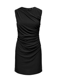 only - ONLY Sukienka codzienna Lamber 15374633 Czarny Regular Fit. Okazja: na co dzień. Kolor: czarny. Materiał: syntetyk. Typ sukienki: proste. Styl: casual #5