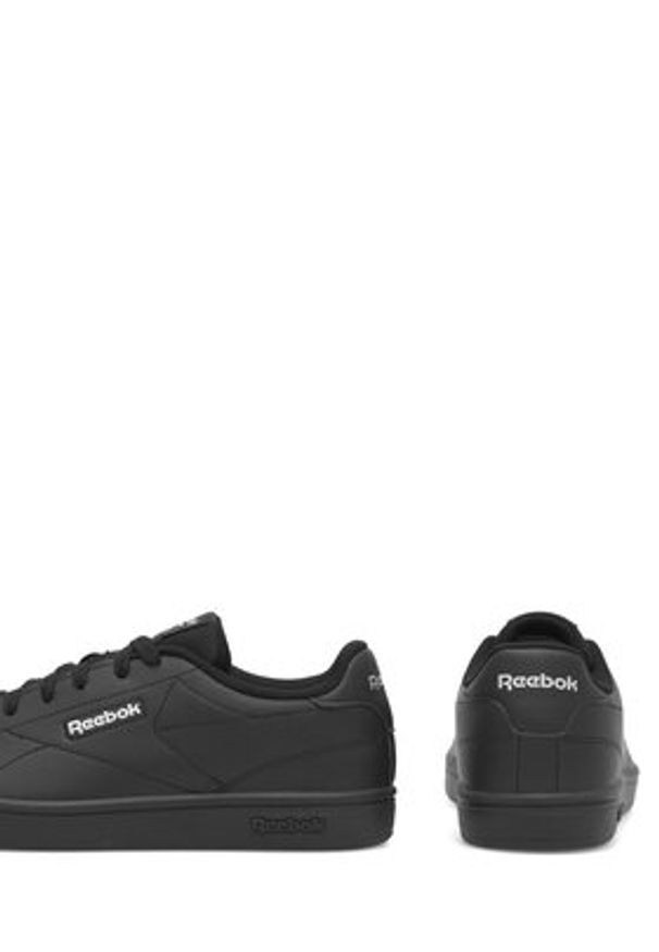 Reebok Sneakersy COURT CLEAN 100074382 Czarny. Kolor: czarny. Materiał: syntetyk, materiał