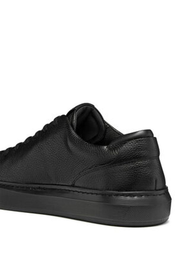 Geox Sneakersy U Deiven U655WA 00047 C9999 Czarny. Kolor: czarny. Materiał: skóra