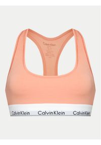 Calvin Klein Underwear Biustonosz top 0000F3785E Koralowy. Kolor: pomarańczowy. Materiał: bawełna