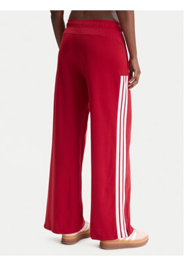 Adidas - adidas Spodnie dresowe House Of Tiro KD4298 Czerwony Wide Leg. Kolor: czerwony. Materiał: syntetyk