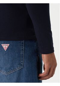 Guess Longsleeve M2YI28 J1314 Granatowy Slim Fit. Kolor: niebieski. Materiał: bawełna. Długość rękawa: długi rękaw #5