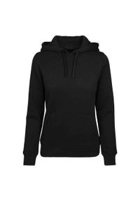 BUILD YOUR BRAND - Damska Bluza Z Kapturem Merch. Typ kołnierza: kaptur. Kolor: czarny