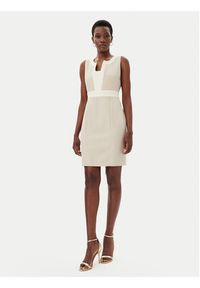 Artigli Sukienka koktajlowa ACAB000933 Beżowy Regular Fit. Kolor: beżowy. Materiał: syntetyk. Styl: wizytowy #3