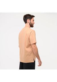 Decathlon - Koszulka z krótkim rękawem męska Puma Gym & Pilates. Materiał: bawełna. Długość rękawa: krótki rękaw. Długość: krótkie. Sport: joga i pilates