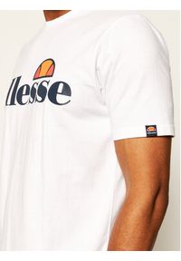Ellesse T-Shirt Sl Prado Tee SHC07405 Biały Regular Fit. Kolor: biały. Materiał: bawełna #4