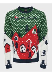 Only & Sons Sweter Xmas 22023349 Zielony Regular Fit. Kolor: zielony. Materiał: syntetyk