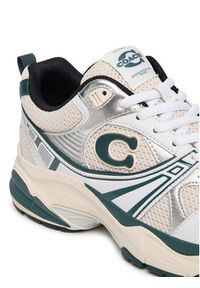 Coach Sneakersy Mesh CAQ29 Écru. Materiał: materiał