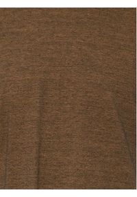 Casual Friday T-Shirt 20504834 Brązowy Regular Fit. Okazja: na co dzień. Kolor: brązowy. Materiał: bawełna. Styl: casual #6