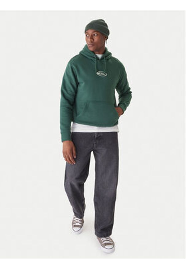 Quiksilver Bluza Salt Water Graphic EQYFT05126 Zielony Comfort Fit. Kolor: zielony. Materiał: bawełna