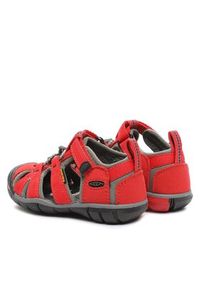 keen - Keen Sandały Seacamp II Cnx 1014470 Czerwony. Kolor: czerwony. Materiał: materiał