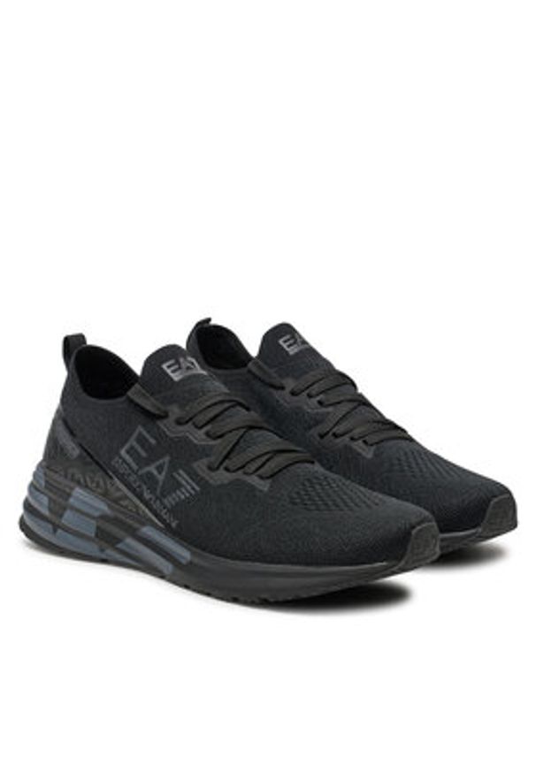 EA7 Emporio Armani Sneakersy X8X095 XK240 S244 Czarny. Kolor: czarny. Materiał: materiał