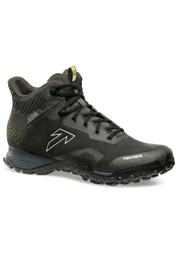 TECNICA - Buty trekkingowe męskie Tecnica Magma MID GTX. Kolor: szary. Materiał: zamsz. Sport: turystyka piesza