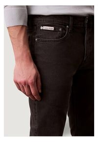 Calvin Klein Jeans Jeansy SLIM CK ESSENTIAL BL Czarny Slim Fit. Kolor: czarny #2
