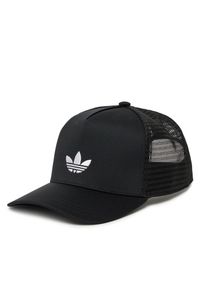 Adidas - Czapka z daszkiem adidas. Kolor: czarny