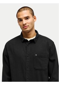 Quiksilver Koszula Motherfly Solid EQYWT04651 Czarny Regular Fit. Kolor: czarny. Materiał: bawełna #3