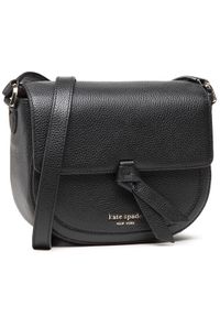 Kate Spade Torebka Md Saddle Bag PXR00507 Czarny. Kolor: czarny. Materiał: skórzane