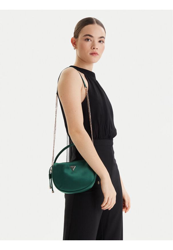 Guess Torebka Elsie Mini HWSE96 50750 Zielony. Kolor: zielony