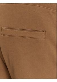 Hugo Spodnie dresowe Dwellrom 50479164 Brązowy Relaxed Fit. Kolor: brązowy. Materiał: bawełna, dresówka