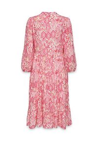only - ONLY Sukienka codzienna Milana 15308233 Różowy Regular Fit. Okazja: na co dzień. Kolor: różowy. Materiał: wiskoza. Typ sukienki: proste. Styl: casual #3