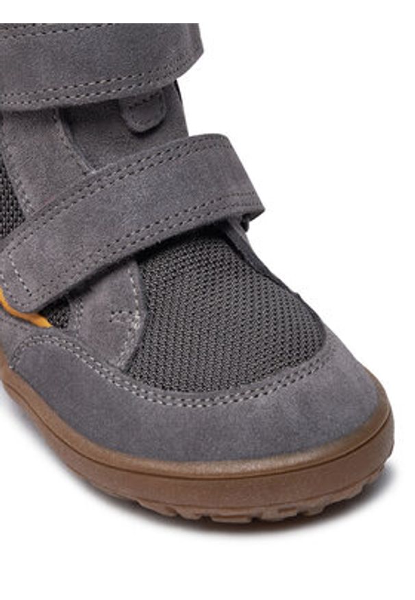 Froddo Kozaki Barefoot Tex Winter G3160233-3 M Szary. Kolor: szary. Materiał: skóra