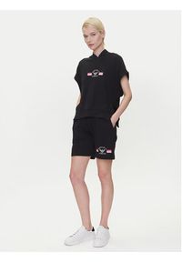 Emporio Armani Underwear Bluza EW000498 AF10882 UC001 Czarny Loose Fit. Kolor: czarny. Materiał: bawełna
